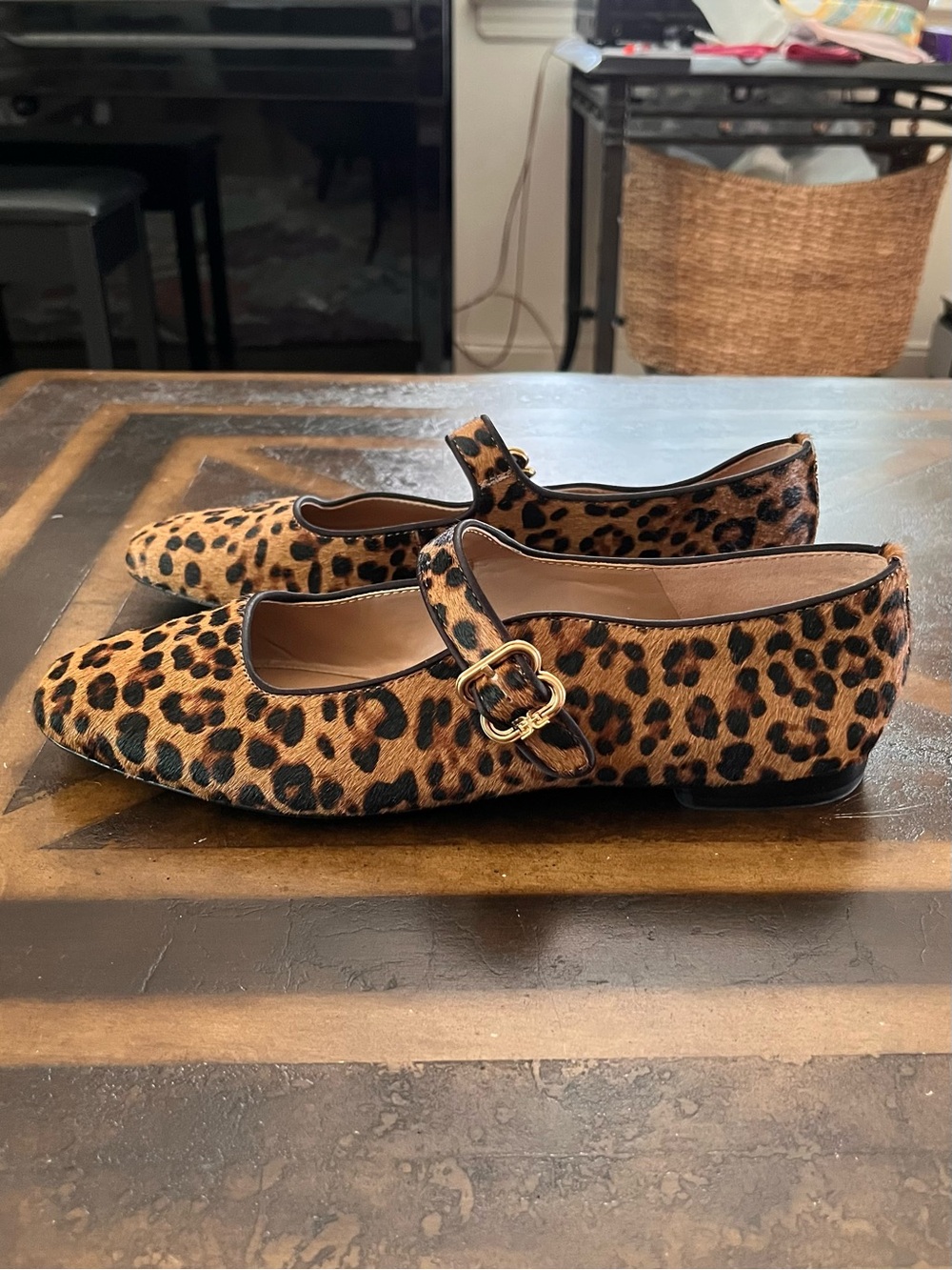 Sam Edelman Cheetah Print Flats Size 10 - Picture 4 of 8